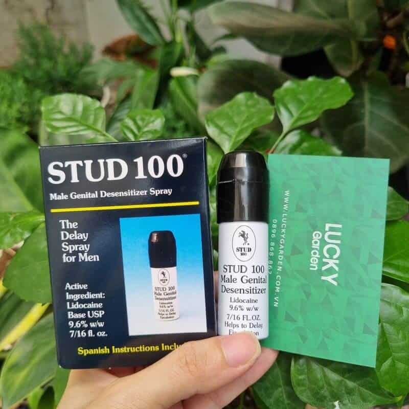 Chai Xịt Chống Xuất Tinh Sớm Stud 100 - Hàng Chính Hãng Từ Anh Quốc